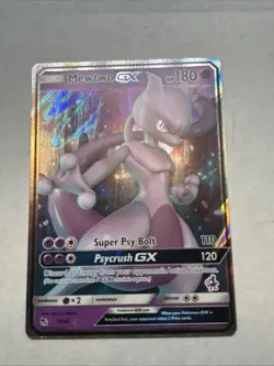 Pokemon Mewtwo GX 31/68 Hidden Fates ULTRA RARE - Image 1