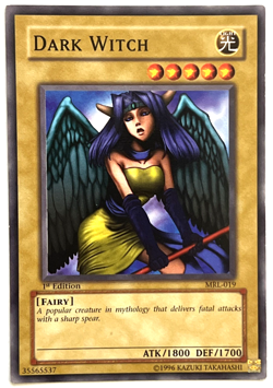 YuGiOh! - Dark Witch - MRL-019 - 1st Edition - Common - Image 1