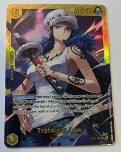 Trafalgar Law EB03-062 Extra Booster: One Piece Heroines Edition Foil - Image 1