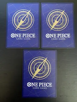 One Piece TCG Portgas.D.Ace OP13-119 SEC Carrying on His Will Holo Foil NM (3) - Image 5