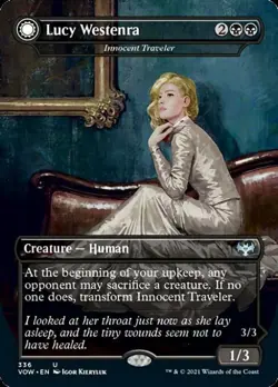 Lucy Westenra - LP Foil U : Innistrad: Crimson Vow - Image 1