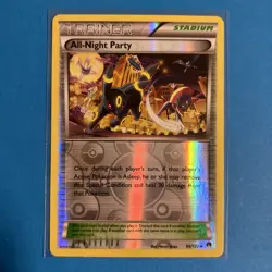 Pokemon XY Breakpoint 2015 All-Night Party Umbreon Card 96/122 Reverse Holo (NM) - Image 1