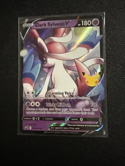 Dark Sylveon V SWSH134 SWSH: Sword & Shield Promo Cards Holo - Image 1