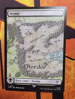 Swamp (0277) - Lord of the Rings - English - NM - MTG - Image 1