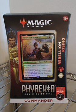 New w/ Box Damage Magic: The Gathering Phyrexia: All Will Be One Commander - Image 4