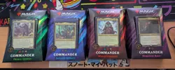 Magic MTG Commander Deck 2019 Set of 4 Decks English Factory Sealed - Image 1