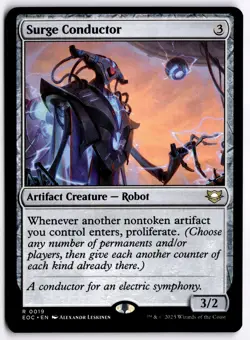 Surge Conductor NM EOC Commander: Edge of Eternities MTG - Image 1
