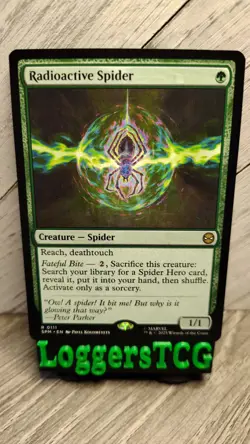 MTG Radioactive Spider / SPM 0111 R NM - Image 1