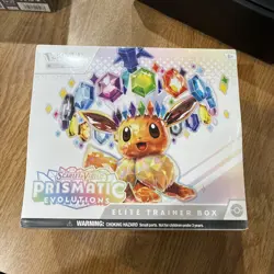 Pokemon TCG Scarlet Violet Prismatic Evolutions Elite Trainer Box ETB New Sealed - Image 1