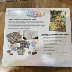 Pokemon TCG Scarlet Violet Prismatic Evolutions Elite Trainer Box ETB New Sealed - Image 2