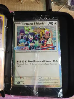 Pokemon TCG: Terapagos and Friends Oversized Jumbo Promo Card Horizons - SEALED - Image 1