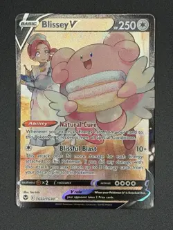 Pokemon Silver Tempest Trainer Gallery - Blissey V Ultra Rare TG22/TG30 - Image 1
