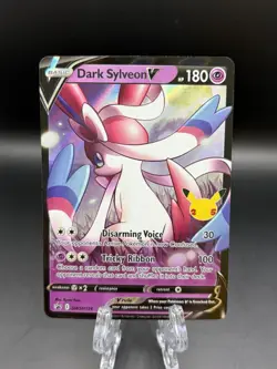 Pokemon TCG - Dark Sylveon V - SWSH134 - Black Star Promo - Celebrations NM - Image 1