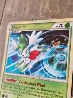 Pokemon 2010 Holo Shaymin 8/95 HGSS Unleashed - Image 2