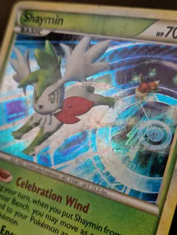 Pokemon 2010 Holo Shaymin 8/95 HGSS Unleashed - Image 3