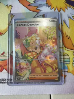 Pokemon TCG Bianca's Devotion 209/162 Temporal Forces Holo Full Art - Image 1