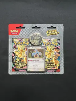 Pokemon Ascended Heroes 2 Pack Blister Larry’s Komala *Fast Ship* - Image 1