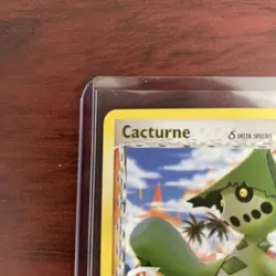 Pokemon TCG Cacturne 15/100 EX Crystal Guardians Reverse Holo Stamped NM - Image 3