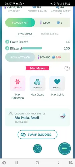 Pokemon Go Legendary Dynamax Articuno ( XXS) ( Normal ) - Image 2