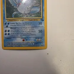 1999 Articuno #2/62 Fossil HOLO | RARE POKEMON - Image 4