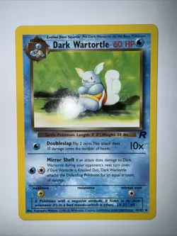 Pokemon: Dark Wartortle 46/82 Team Rocket (Vintage) - Image 1