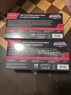 Pokemon Prismatic Evolutions Surprise Box X2 New Sealed - Image 2