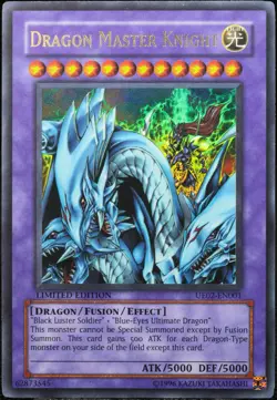 Yu-Gi-Oh! Dragon Master Knight UE02-EN001 Ultra Rare Limited [EX-NM] | EN 2006 - Image 1