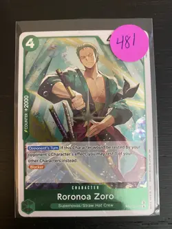 Roronoa Zoro PRB02-006 - One Piece TCG - Premium Booster - The Best Vol. 2 Foil - Image 3