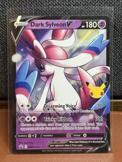 Dark Sylveon V SWSH134 SWSH: Sword & Shield Promo Cards Holo - Image 1