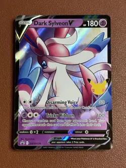 Dark Sylveon V SWSH134 SWSH: Sword & Shield Promo Cards Holo - Image 2