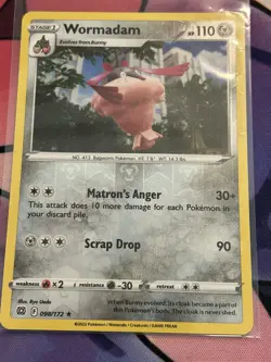 Wormadam - 098/172 - Reverse Holo - Brilliant Stars - NM/M - Pokemon Card - Image 1