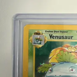 1999 Pokemon TCG Venusaur Base Set Holo Unlimited Rare Card 15/102 - (NM-LP) - Image 3
