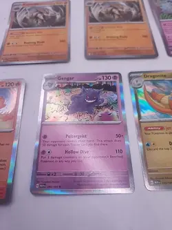 Pokemon 151 Holo Rare Lot of 7 Cards In Penny Sleeves - Image 3