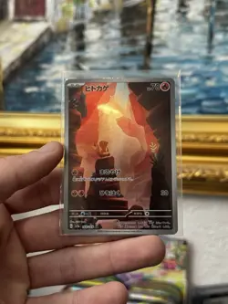 Charmander Charmeleon AR Set 168/165 169/165 SV2a 151 Pokemon Card Japanese -NM- - Image 2