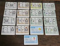 Pokemon Battle E-Cards For GBA E-Reader Gameboy Advance 2003 -17 Card Lot RARE - Image 1