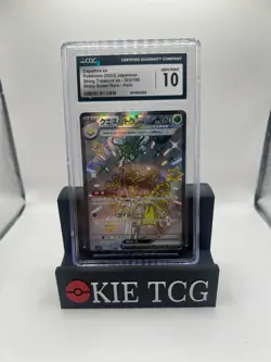 CGC 10 Gem Mint Espathra ex 323/190 Shiny Treasure EX Japanese Pokemon Card psa - Image 1