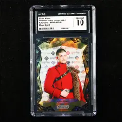CGC 10 GEM MINT 2024 Harry Potter ENG Viktor Krum #PHP-MF-48 Magic Card - Image 1