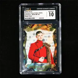 CGC 10 GEM MINT 2024 Harry Potter ENG Viktor Krum #PHP-MF-48 Magic Card - Image 2