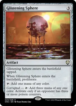 Glistening Sphere Commander: Phyrexia: All Will Be One Regular - Image 3