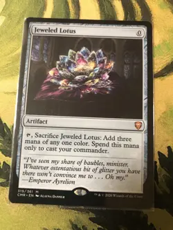 MTG Magic The Gathering JEWELED LOTUS Commander Legends Mythic Near MINT 319/361 - Image 1