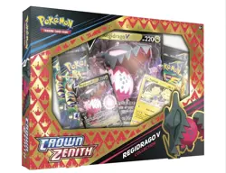 Pokemon Crown Zenith Regidrago V Collection TCG Sealed QTY - Image 1