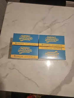 4X Pokemon Center/Centre Ascended Heroes ETB Factory Sealed In Hand - Image 3