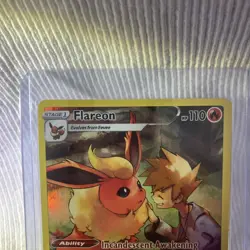 Pokemon TCG Flareon TG01/TG30 Brilliant Stars Trainer Gallery Holo - Image 3