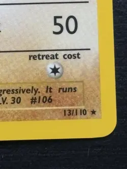 Hitmonlee 13/110 Legendary Collection Holo Rare NM/Gem Mint Pokemon WOTC Vintage - Image 4