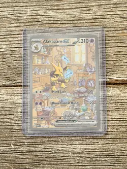 Pokemon Alakazam ex Scarlet & Violet 151 201/165 Full Art Holo 310HP - Image 2