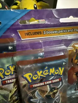 2015 Pokemon XY Breakthrough 3 Pack Sealed Blister Evolution Pin Set Charizard - Image 3