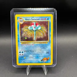 Mistys Tentacruel Pokemon Gym Heroes 010/132 Vintage Holo Rare LP - Image 1