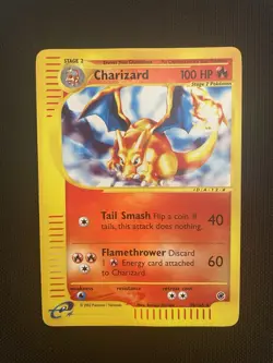2002 POKEMON EXPEDITION 39/165 CHARIZARD REVERSE HOLO READ DESCRIPTION - Image 1