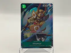 Kikunojo Alternate Alt Art SR EB04-012 English OP14 Azure Seven NM - Image 1