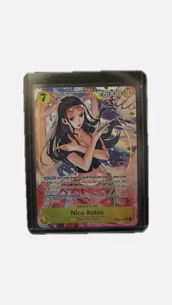 One Piece Nico Robin SR Alt Art AA EB03-055 Heroines edition English - Image 1